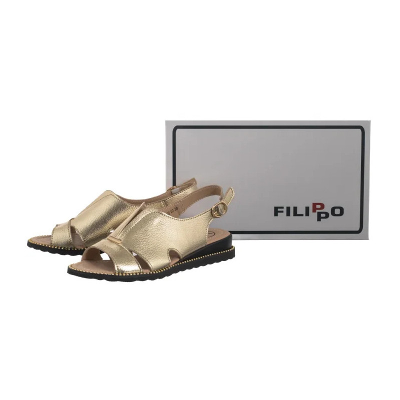 Filippo Złote DS4470/25 GO (FO172-a) shoes