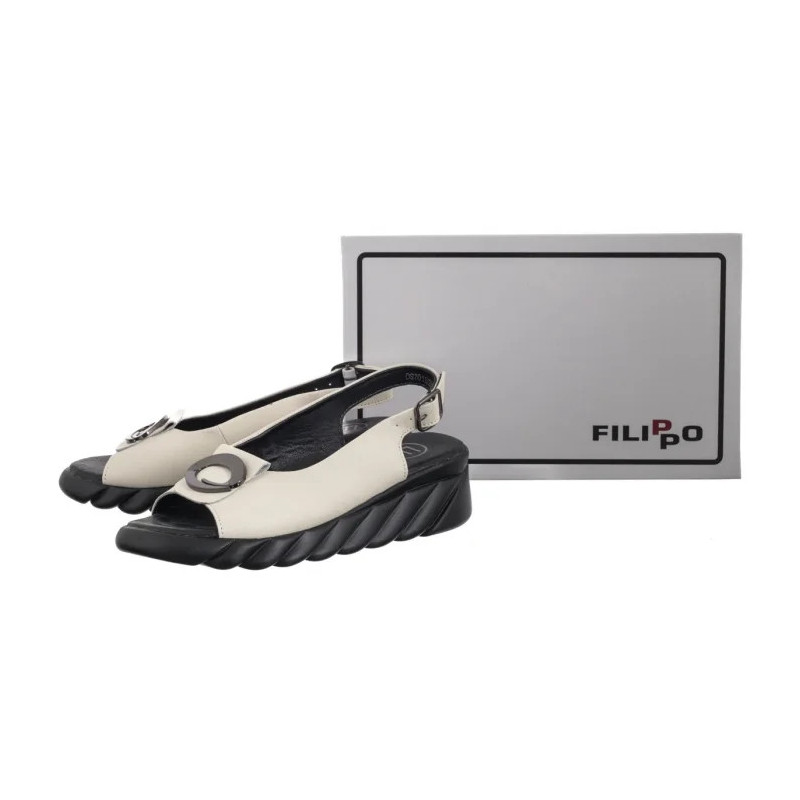 Filippo Beżowe DS7011/25 BE (FO174-a) shoes
