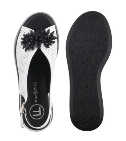 Filippo Białe DS6076/25 WH (FO175-a) shoes