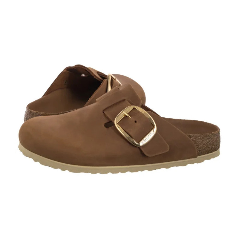 Birkenstock Boston Big Buckle Cognac 1030446 (BK316-a) Women's Shoes/Flip Flops