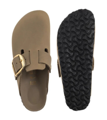 Birkenstock Boston Big Buckle Tabacco Brown 1030425 (BK316-b) Women's Shoes/Flip Flops