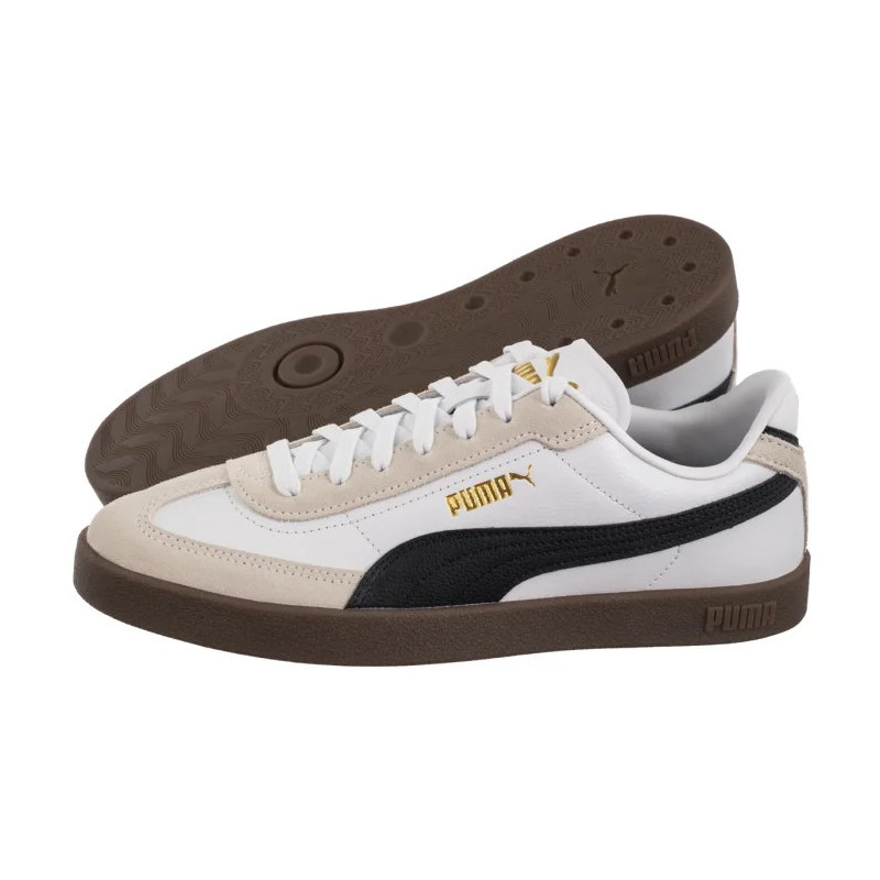 Puma Club II Era White Black 397447-07 (PU622-b) sports shoes