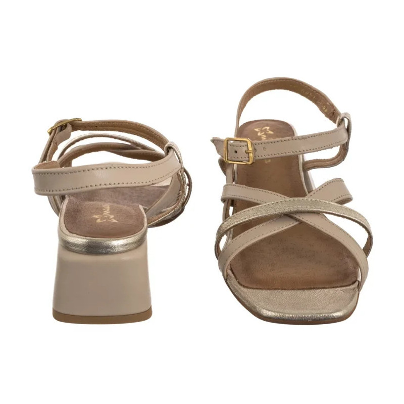 Maciejka Beżowe/Złote 06959-25/00-1 (MA1406-a) shoes