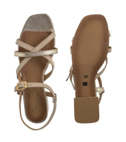 Maciejka Beżowe/Złote 06959-25/00-1 (MA1406-a) shoes