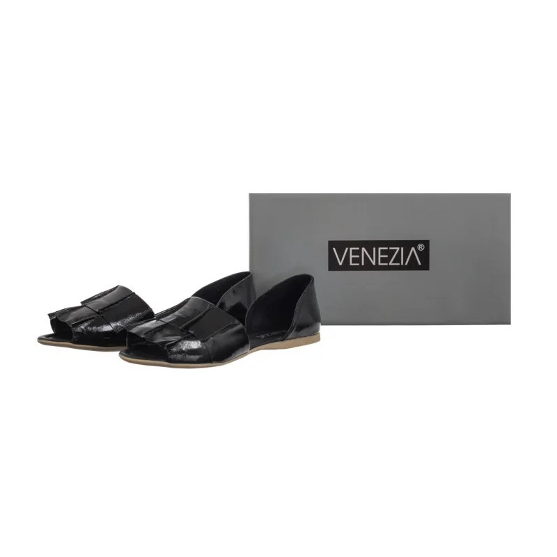 Venezia Czarne A034PABLOBS028 (VE852-a) sandals