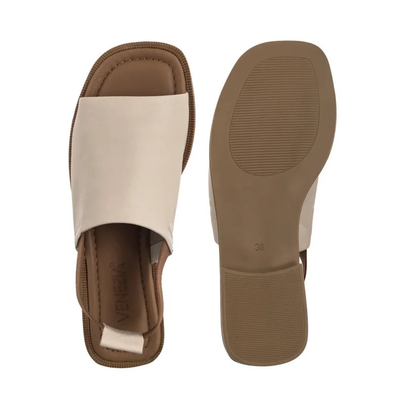 Venezia Beżowe M025LEBEOBS140 (VE855-a) sandals