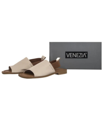 Venezia Beżowe M025LEBEOBS140 (VE855-a) sandals
