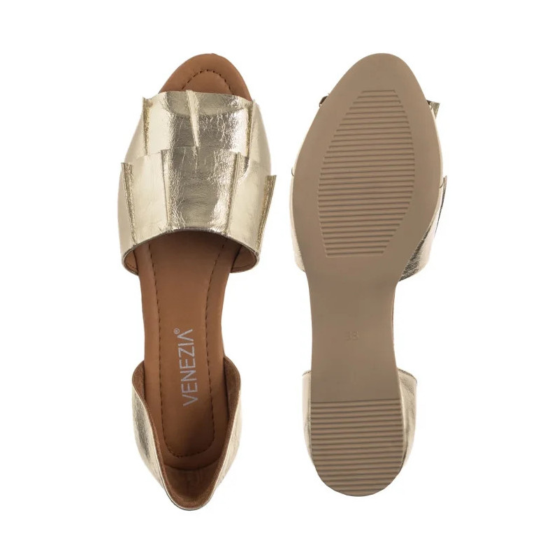 Venezia Złote A034LEGOOBS028 (VE852-c) sandals