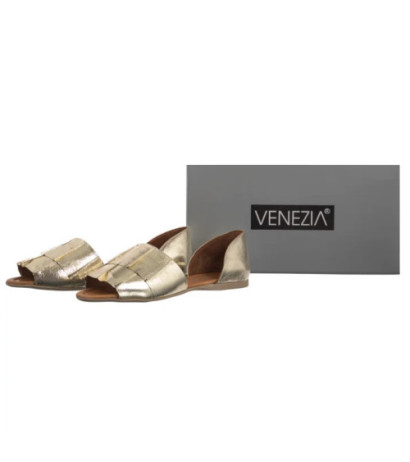 Venezia Złote A034LEGOOBS028 (VE852-c) sandals