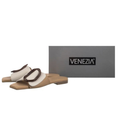 Venezia Białe R018LEWHOBK144 (VE859-a) Women's Shoes/Flip Flops