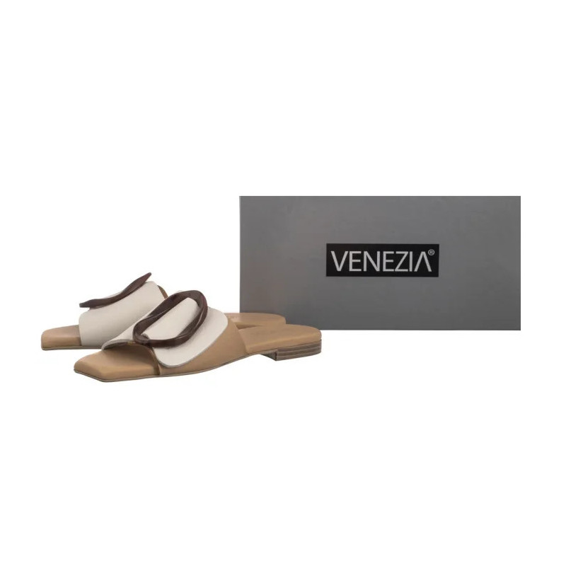 Venezia Białe R018LEWHOBK144 (VE859-a) Women's Shoes/Flip Flops