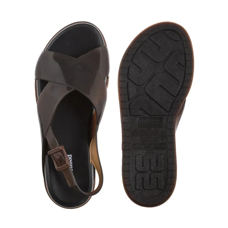 Melissa Mare Platform AD 36047/BH666 Brown/Black (ML378-a) sandals