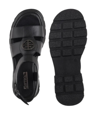 Artiker Czarne 56C0690 (AR174-a) sandals