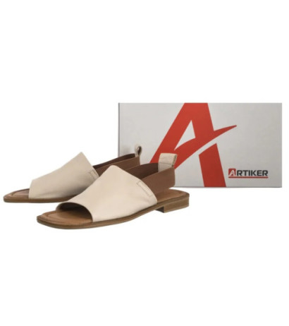 Artiker Beżowe 54C0857 (AR175-a) sandals