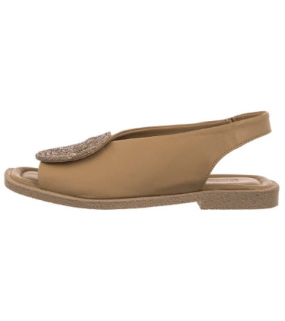 Artiker Beżowe 54C0865 (AR177-a) sandals