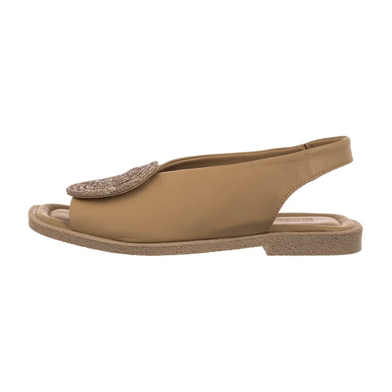Artiker Beżowe 54C0865 (AR177-a) sandals