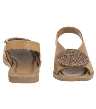 Artiker Beżowe 54C0865 (AR177-a) sandals