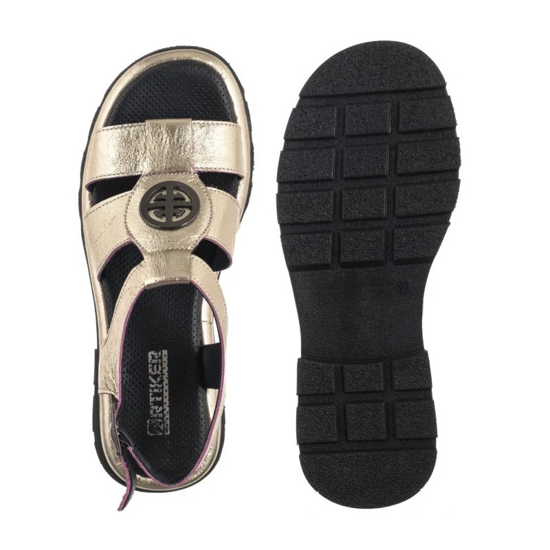 Artiker Złote 56C0689 (AR174-b) sandals