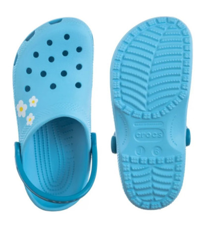 Crocs Classic Daisy Clog K Tinted Glass 211257-4WD (CR392-a) slippers