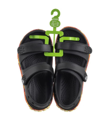 Crocs Crocband Cruiser Flames Sandal Kid's Black 211269-001 (CR394-a) sandals
