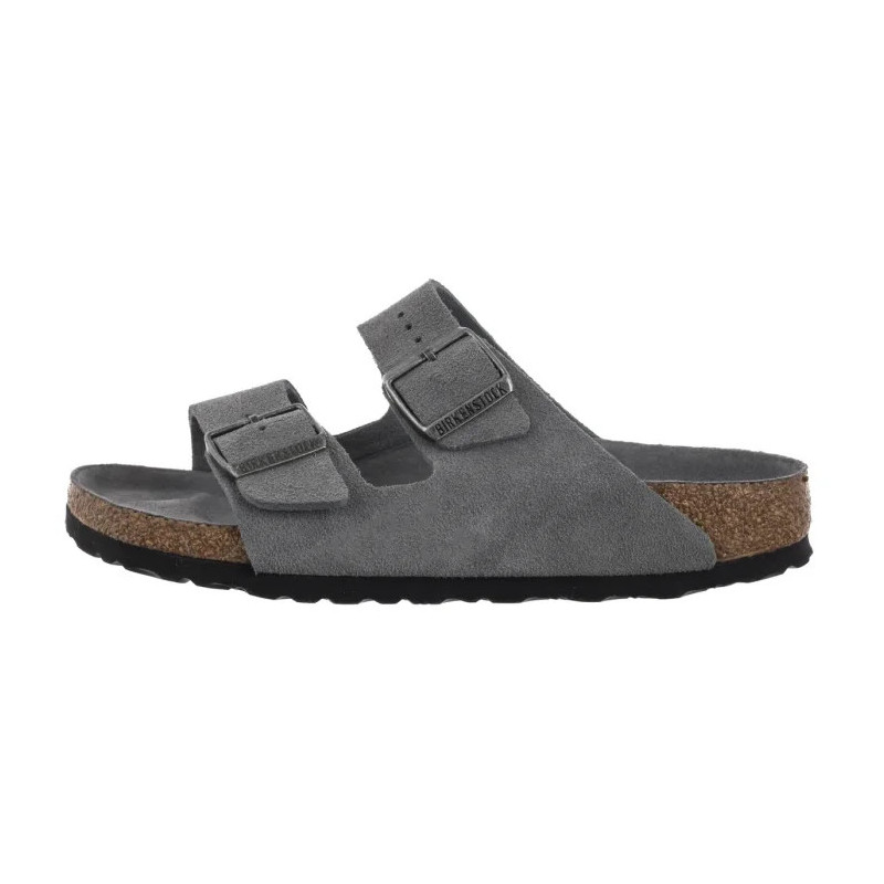Birkenstock Arizona Bs Soft Footbed Basalt Gray Tonal FB 1030912 (BK322-a) Women's Shoes/Flip Flops