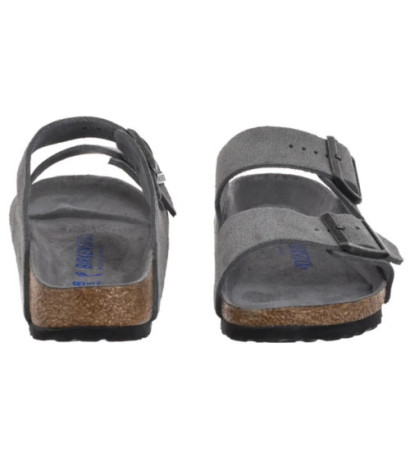 Birkenstock Arizona Bs Soft Footbed Basalt Gray Tonal FB 1030912 (BK322-a) Women's Shoes/Flip Flops