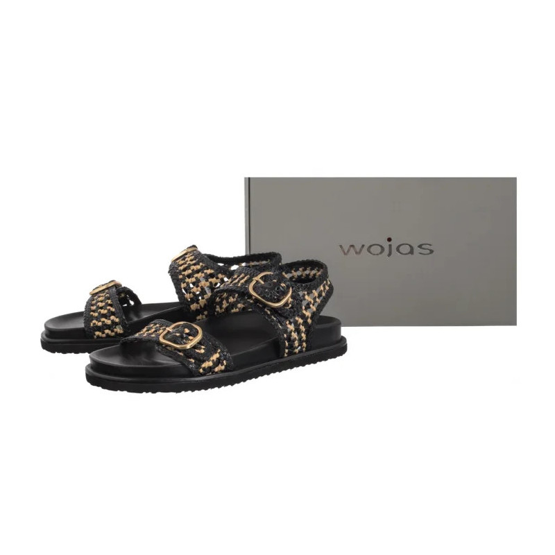 Wojas Czarne 76242-80 (WO317-b) sandals