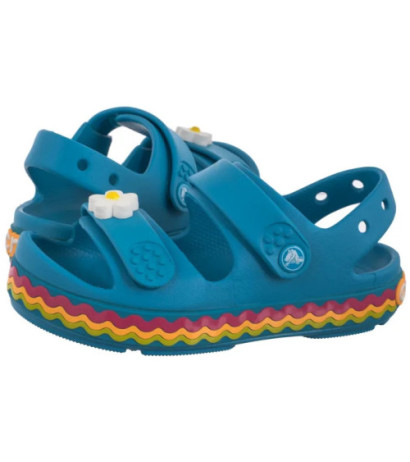 Crocs Crocband Cruiser Ricrac Sandal Kid's Marina 211028-4WG (CR393-a) sandals