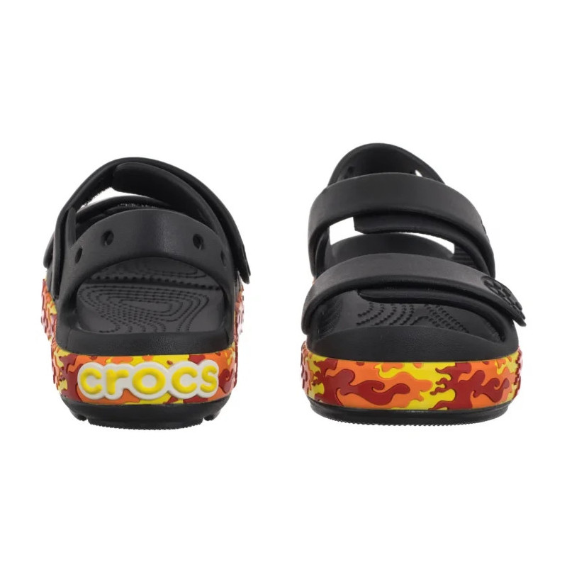 Crocs Crocband Cruiser Flames Sandal Kid's Black 211268-001 (CR397-a) sandals