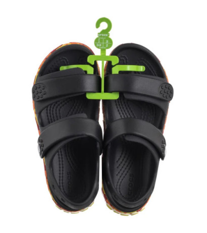 Crocs Crocband Cruiser Flames Sandal Kid's Black 211268-001 (CR397-a) sandals