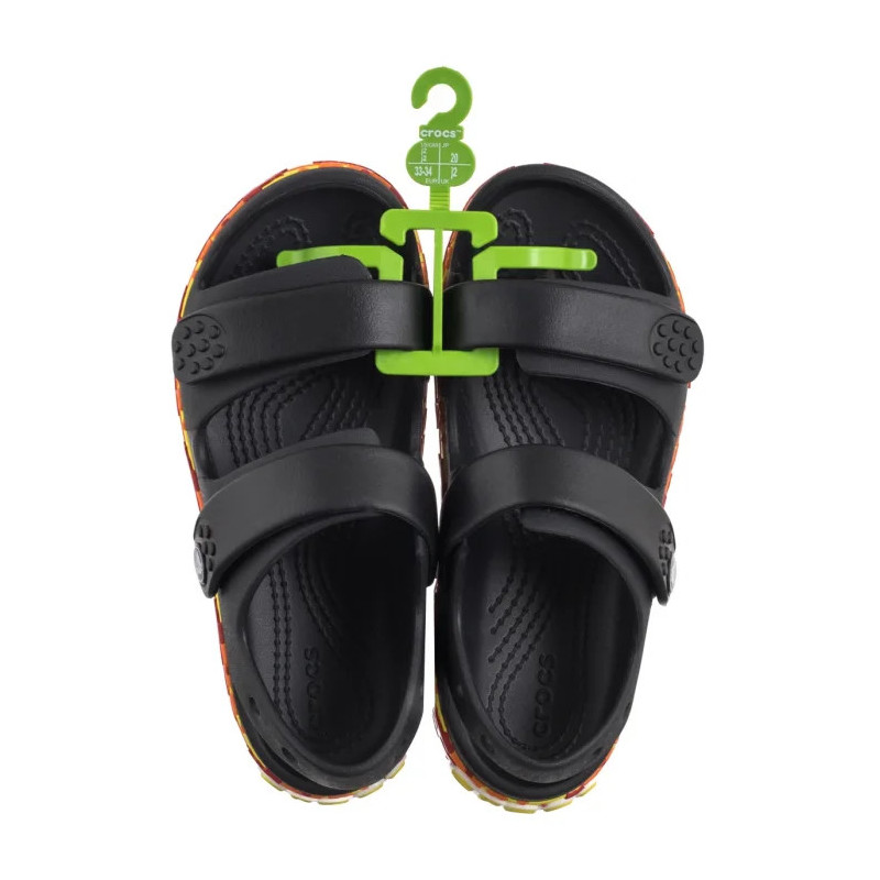 Crocs Crocband Cruiser Flames Sandal Kid's Black 211268-001 (CR397-a) sandals