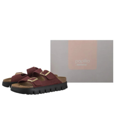 Papillio Arizona Pap Chunky Zinfandel 1030581 (PP8-j) Women's Shoes/Flip Flops