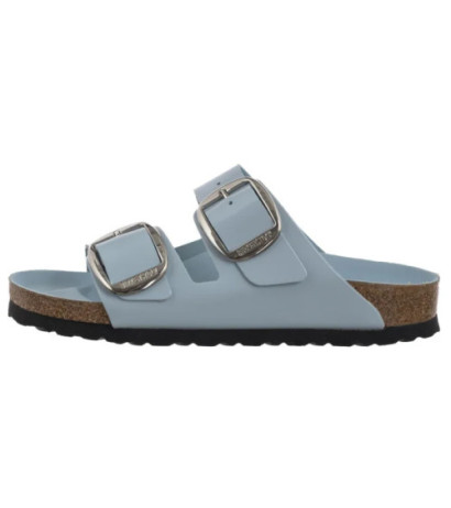 Birkenstock Arizona Big Buckle High-Shine Baby Blue 1030374 (BK239-i) Women's Shoes/Flip Flops