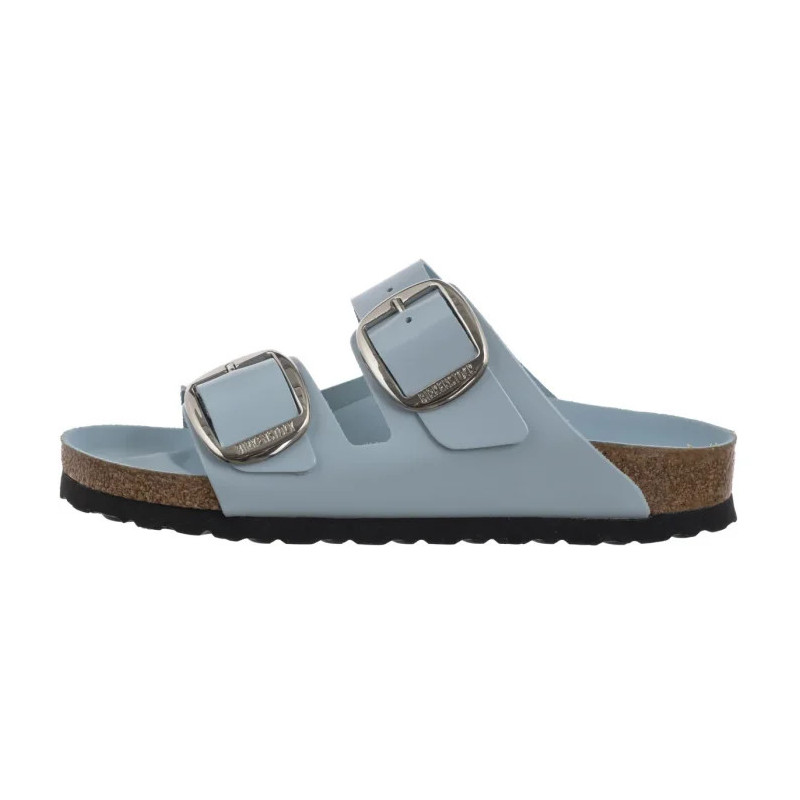 Birkenstock Arizona Big Buckle High-Shine Baby Blue 1030374 (BK239-i) Women's Shoes/Flip Flops