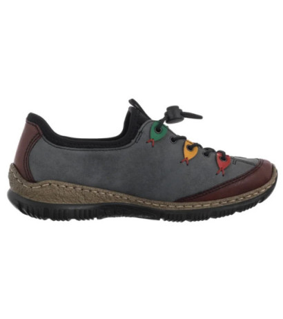 Rieker Szare N3271-14 Blue (RI185-b) shoes