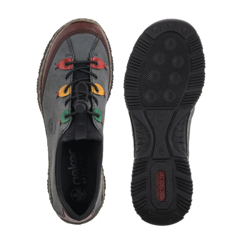 Rieker Szare N3271-14 Blue (RI185-b) shoes