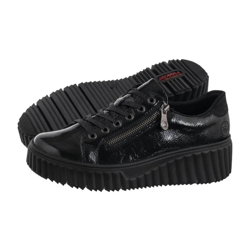Rieker Czarne N2501-00 Black (RI278-a) shoes