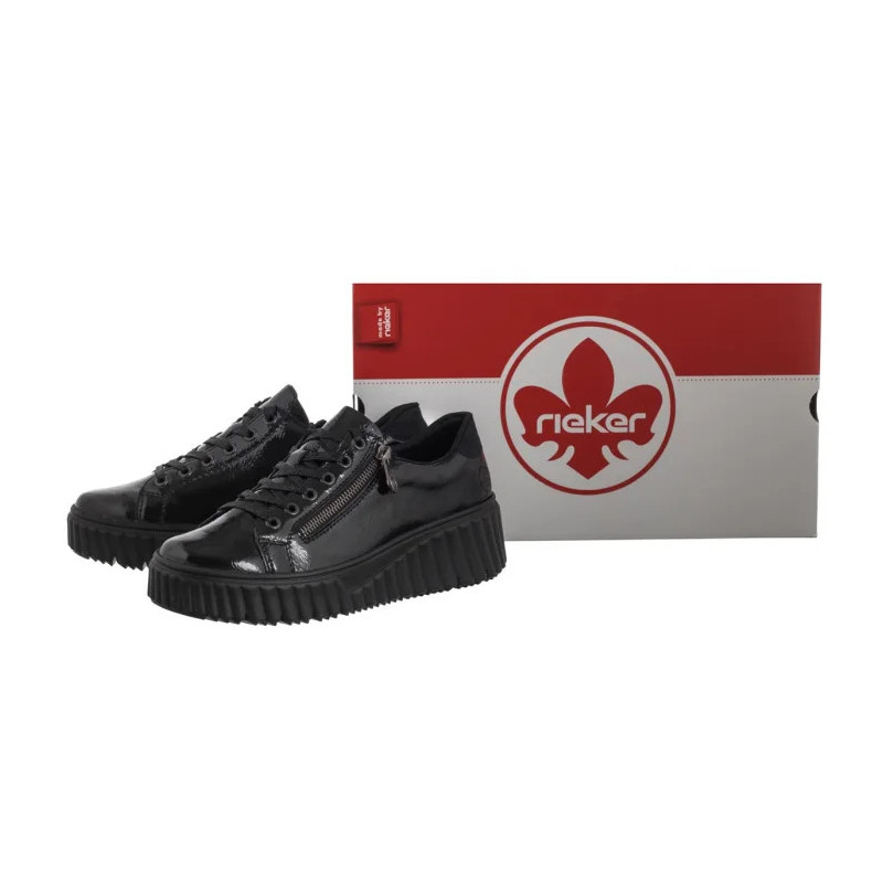 Rieker Czarne N2501-00 Black (RI278-a) shoes