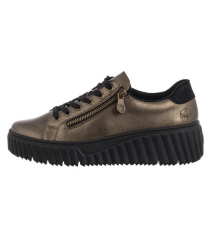 Rieker Brązowe N2501-90 Bronze (RI278-b) shoes