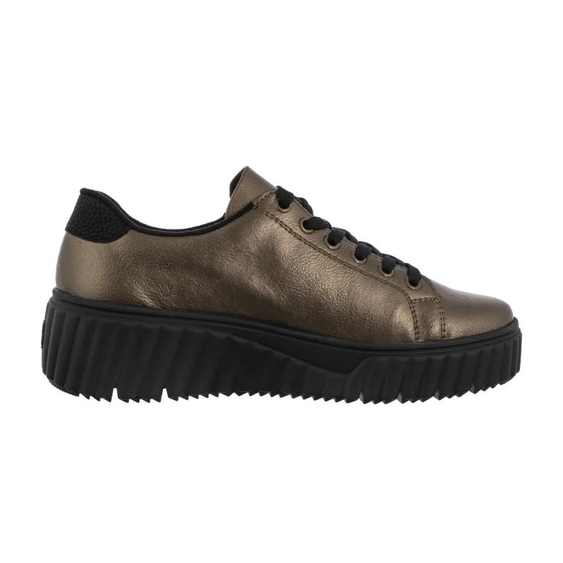 Rieker Brązowe N2501-90 Bronze (RI278-b) shoes