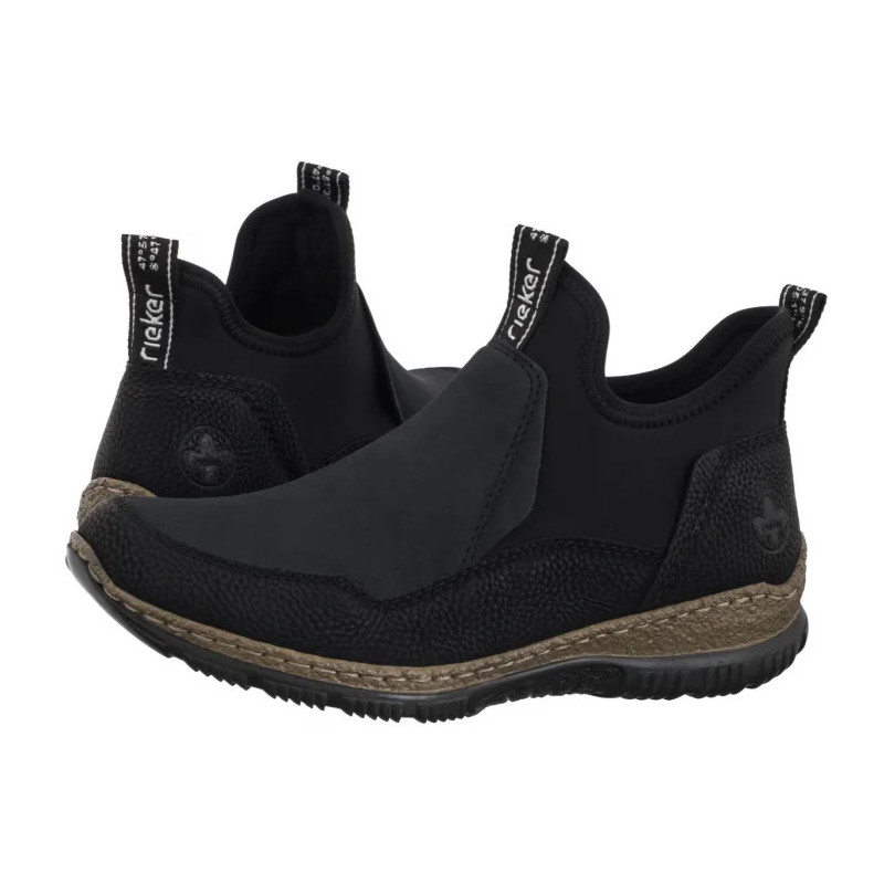Rieker Czarne N3275-00 Black (RI280-a) shoes