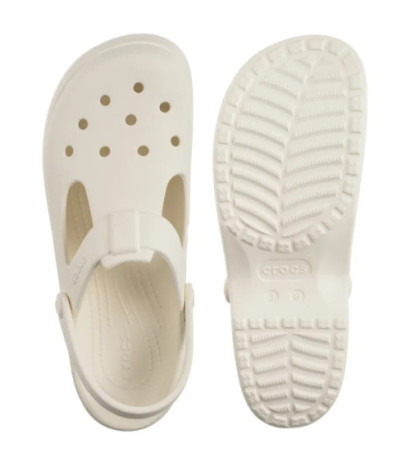 Crocs Classic Mary Jane Clog K Chalk 210615-0WV (CR387-c) slippers