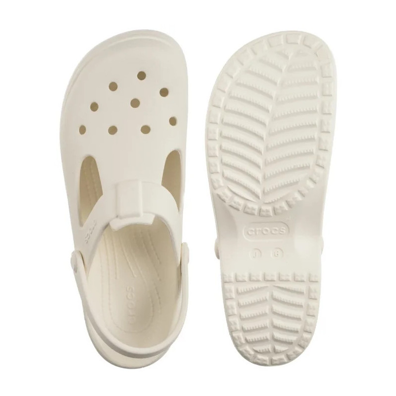 Crocs Classic Mary Jane Clog K Chalk 210615-0WV (CR387-c) slippers
