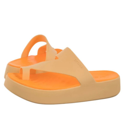 Crocs Getaway Platform Toe Loop Golden Hour 210834-78Z (CR375-c) flip flops