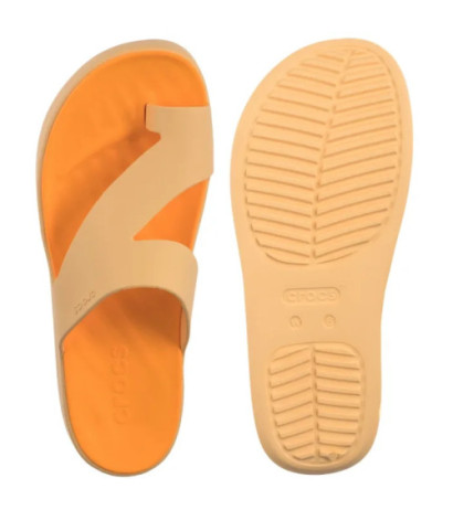 Crocs Getaway Platform Toe Loop Golden Hour 210834-78Z (CR375-c) flip flops
