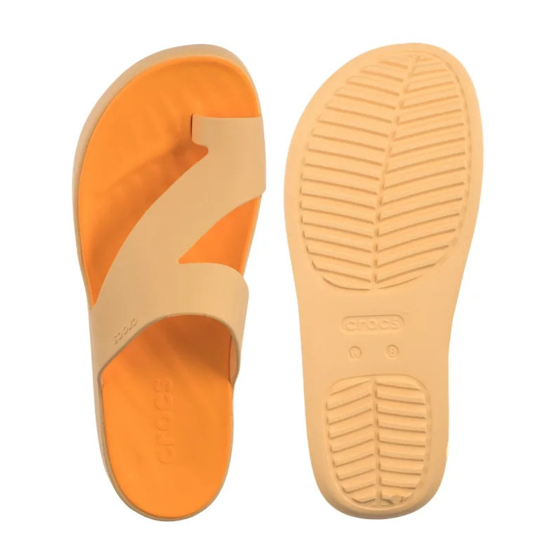 Crocs Getaway Platform Toe Loop Golden Hour 210834-78Z (CR375-c) flip flops