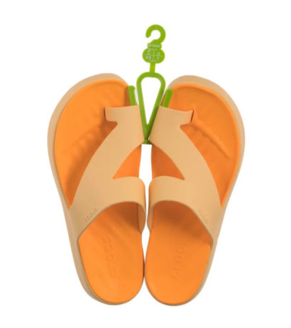 Crocs Getaway Platform Toe Loop Golden Hour 210834-78Z (CR375-c) flip flops