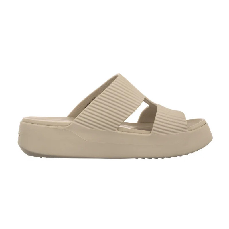 Crocs Getaway Groove Platform Hstrap Sandstone 210701-0LH (CR386-a) shoes
