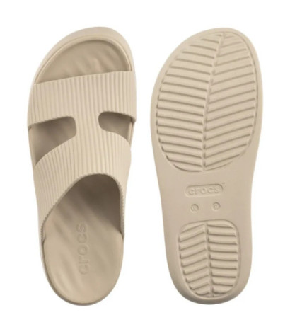 Crocs Getaway Groove Platform Hstrap Sandstone 210701-0LH (CR386-a) shoes