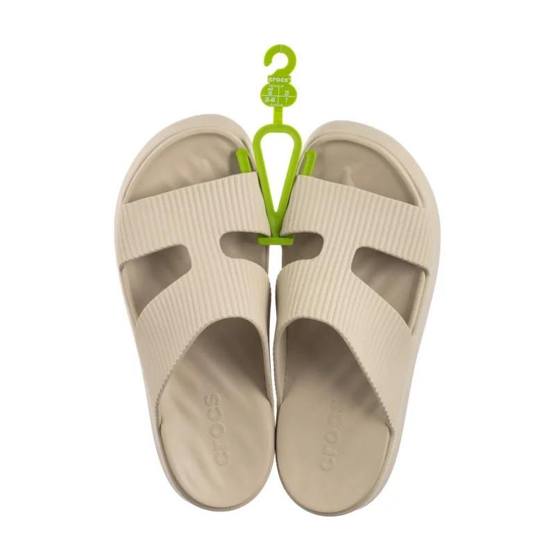 Crocs Getaway Groove Platform Hstrap Sandstone 210701-0LH (CR386-a) shoes